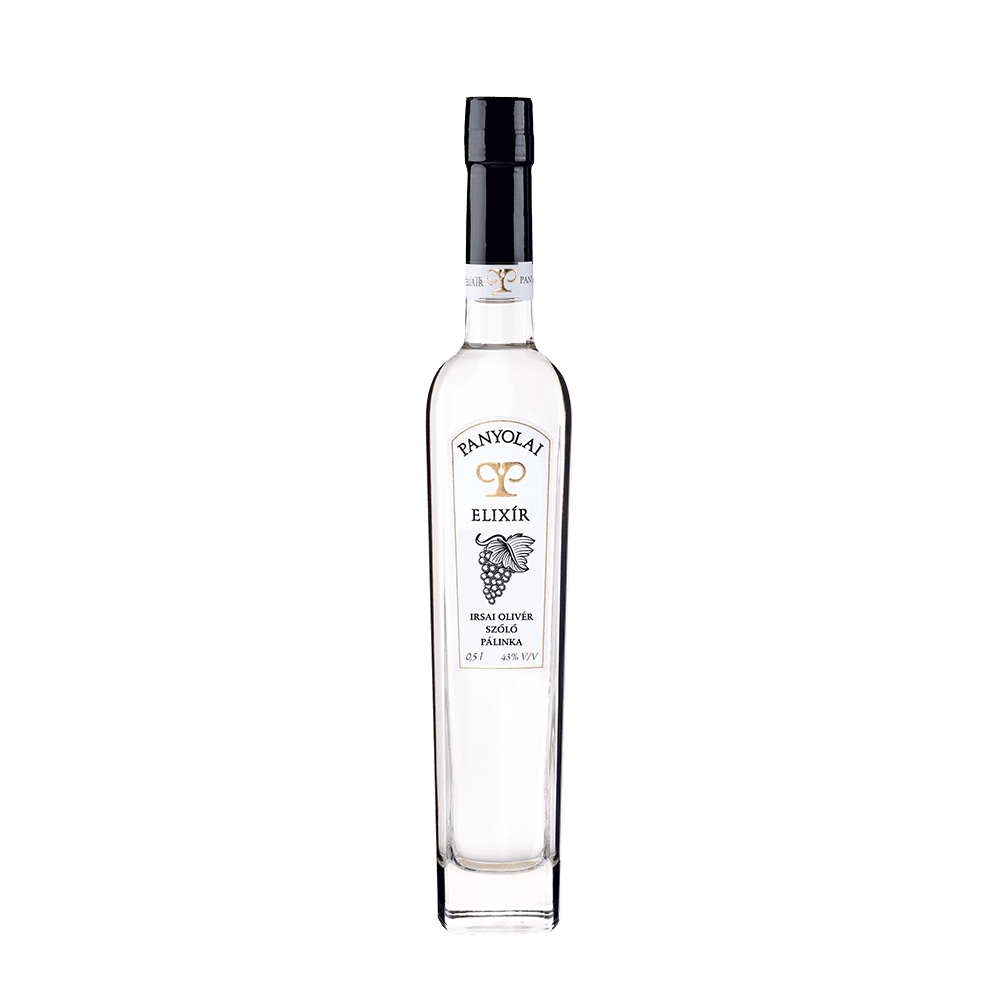 Elixír Irsai Olivér üveg - Weintraube Palinka Deutschland